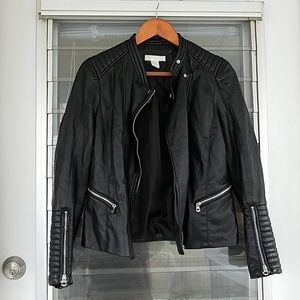 H&M Faux Leather Jacket
